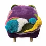 Unique pieces - End-of-couch bean bag, wool and cotton, VOLUPTE - ATELIER SAGRADO