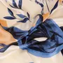 Foulards et écharpes - Blue Crocodile Scarf | 90x90 cm - ELCIELA