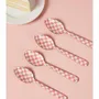 Couverts de service - Enamel Spoon Set – (Set of 4) , 5.4 x 1 Inches - CASA AMAROSA
