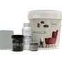Floor paints and varnishes - Complete Microcement Kit for 8 m² of Walls and Floors – Green Clay - NIKKOLOR ITALIA