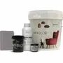Floor paints and varnishes - Complete Microcement Kit for 8 m² of Walls and Floors – Acai Berry - NIKKOLOR ITALIA