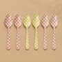 Couverts de service - Enamel Spoon Set – (Set of 4) , 5.4 x 1 Inches - CASA AMAROSA