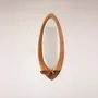 Mirrors - Portal Mirror - Beech and Walnut Wood - DAMJ