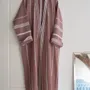 Loungewear - hammam bathrobe size L, chocolate brown - OTTOMANIA