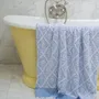 Chambres d'hôtels - serviette bleu méditerranéen - OTTOMANIA
