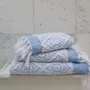 Chambres d'hôtels - serviette bleu méditerranéen - OTTOMANIA