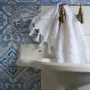 Chambres d'hôtels - serviette blanc - OTTOMANIA
