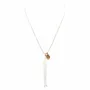 Jewelry - Gold plated mother-of-pearl fish and cowrie shell - SOPHIE DESCHAMPS BIJOUX