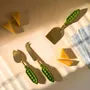 Knives - Cheese knife Set - Pea, Tomato - CASA AMAROSA