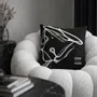 Coussins textile - Coussin décoratif Black Mobali  45 x 45 - Design by BRASS - ARTDECORIS