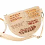 Sacs et cabas - Pochette raphia avec broderies multicolores LISA - KLEO