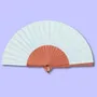 Bijoux - Eventail Uni 3 Vert Pastel - VENTILLO - MALUNE