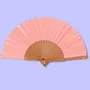Bijoux - Eventail Uni 9 Corail - VENTILLO - MALUNE