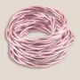 Bijoux - Jonc bouddhiste twist fin rose pastel - VENTILLO - MALUNE