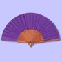 Bijoux - Eventail Uni 21 Violet - VENTILLO - MALUNE
