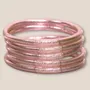 Bijoux - Jonc Bouddhiste 5mm Emblématique Rose Pastel - VENTILLO - MALUNE