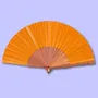 Bijoux - Eventail Uni 20 Orange - VENTILLO - MALUNE