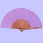 Bijoux - Eventail Uni 14 Lilas - VENTILLO - MALUNE