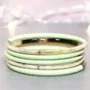 Jewelry - Jonc corne vert pastel n°22 - VENTILLO - MALUNE