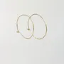Jewelry - Light M Hoop Earrings - CAPA DESIGN LLC