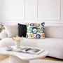 Coussins textile - Housse de coussin décoratif Ojitos - Design by Juan de Lascurain - ARTDECORIS