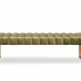 Benches for hospitalities & contracts - Dawn Bench in Light Bronze - DUISTT