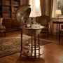 Restaurant trolleys - Zoffoli Bar Globe Giunone Blue Lagoon d.40cm - ZOFFOLI MAPPAMONDI