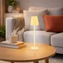 Lampes à poser - BEPER P207ILI207 Lampe de table rechargeable, lumière LED sans fil, intensité réglable, lampe de chevet, USB inclus - BEPER SRL