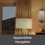 Lampes à poser - BEPER P207ILI100 Lampe de table LED sans fil, intensité réglable, rechargeable à l'extérieur et à l'intérieur, IP44, USB Type-C inclus - BEPER SRL