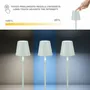 Table lamps - BEPER P207ILI208 Rechargeable Table Lamp, Wireless LED Light, Dimmable, Bedside Lamp, USB Included - BEPER SRL