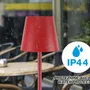 Lampes à poser - BEPER P201UTP114 Lampe de bureau 2en1 sans fil, 1,5W, tactile, rubis - BEPER SRL