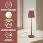 Lampes à poser - BEPER P207ILI204 Lampe de table rechargeable, lumière LED sans fil, intensité réglable, USB inclus - Portable pour le bureau, la table de nuit ou l'ex - BEPER SRL
