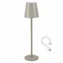 Lampes à poser - BEPER P207ILI205 Lampe de table rechargeable, lumière LED sans fil, intensité réglable, USB inclus - Portable pour le bureau, la table de nuit ou l'ex - BEPER SRL