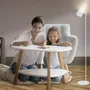 Lampes à poser - BEPER P201UTP305 Lumì lampe de sol et de table rechargeable, Hauteur réglable, Accessoire mural, Câble USB inclus, Tactile, Blanc - BEPER SRL