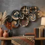 Other wall decoration - Large African Style Wall Basket Decor Set of 9 - SARMAL DESIGN