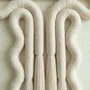 Other wall decoration - Large Modern Macrame Wall Hanging - Cream - SARMAL DESIGN