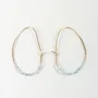 Jewelry - Light Oval Hoops Earrings - CAPA DESIGN LLC