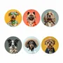 Sets de table - Coffret dessous de verre Funny Dogs Serie V - MA CHÉRIE MON AMOUR