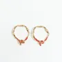 Jewelry - Wild Rose Hoops Earrings - CÂPÂ JEWERLY
