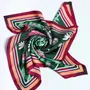 Foulards et écharpes - Foulard Pur soie, Carré de soie 67, Création et impression françaises - KOUNTHEA RETH