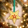 Guirlandes et boules de Noël - Jolie décoration en forme d'étoile fabriquée artisanalement - I WAS A SARI