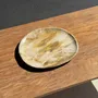 Unique pieces - Petrified wood dish or pouch empty D27x24 -3319 - OFFICE OBJETS