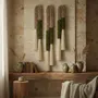 Other wall decoration - Earthy Echoes: Handmade Textured Wool Wall Decor - SARMAL DESIGN