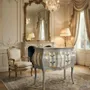 Commodes - AP660/D7 - Commode Louis XV décorée à la main - INTERIORS ITALIA