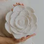 Other wall decoration - Flower Flower decor - Handmade 3D look wall sculpture - DABA DECO