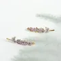Bijoux - Boucles d'oreilles Lavande - CÂPÂ JEWERLY