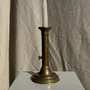 Candlesticks and candle holders - Large adjustable gold brass candle holder H16 D8 - OFFICE OBJETS