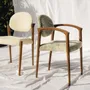 Chairs - Tanoco Chair Dining room, kitchen, wood mutenye, fabric, COM option - DUISTT