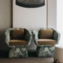 Lounge chairs for hospitalities & contracts - Oscar lounge armchair, fabric Bouclé, COM and swivel option, Portugal - DUISTT