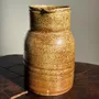 Carafes - Large speckled stoneware jug no mark below H21 - OFFICE OBJETS